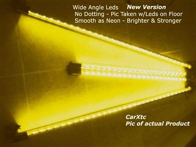 4pc Yellow Wide-Angle LED Undercar-Underbody Kit 4pc Yellow Wide-Angle LED Undercar-Underbody Kit